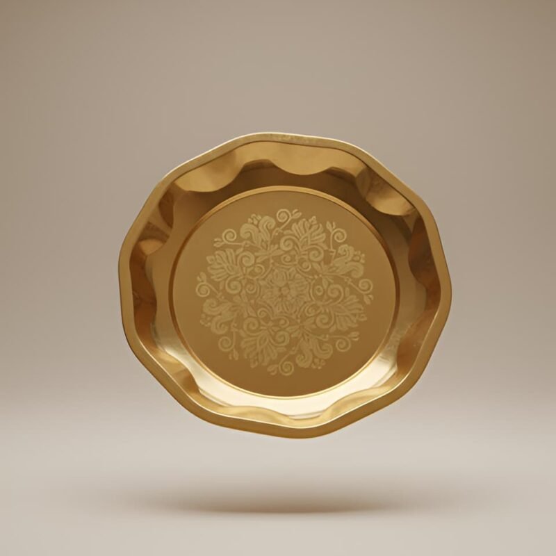 SF Laser Wedding Parath (Tambalam),Brass Flowral Richwal Bowl