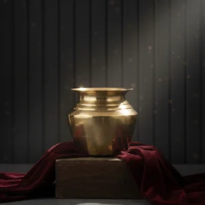 Brass Sarva Lota - Kalash for Pooja - Brass Vessel Indian, Kalasam for Pooja Home