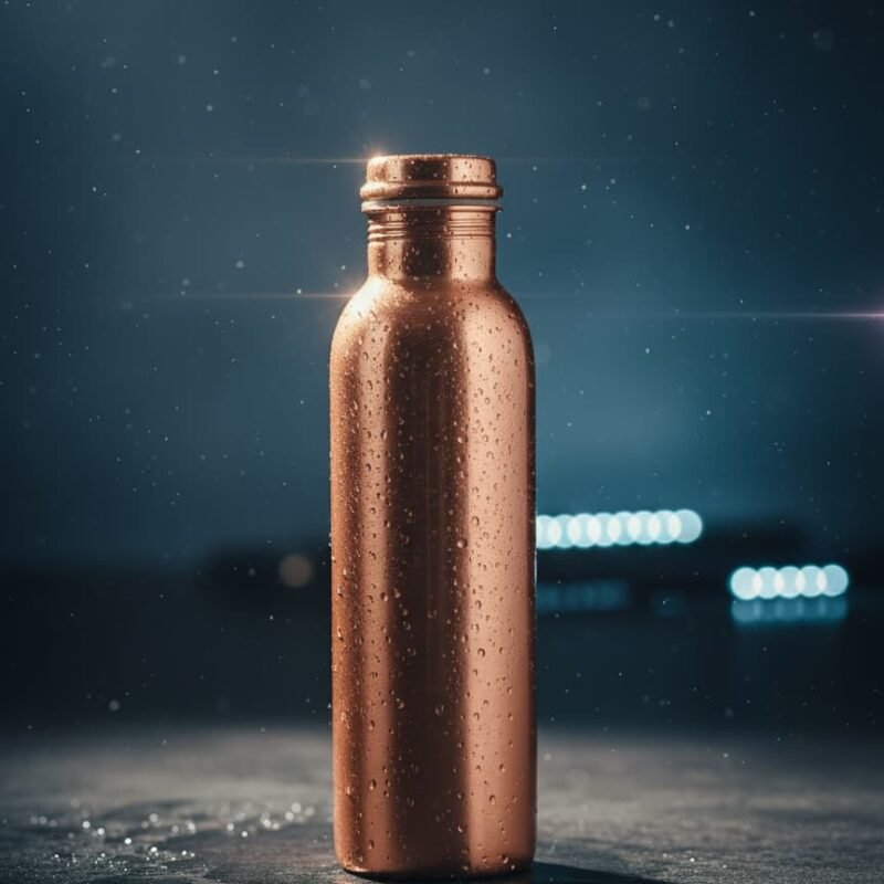 SF Copper Bottle (MATTE) 900ml, Copper Water Bottle