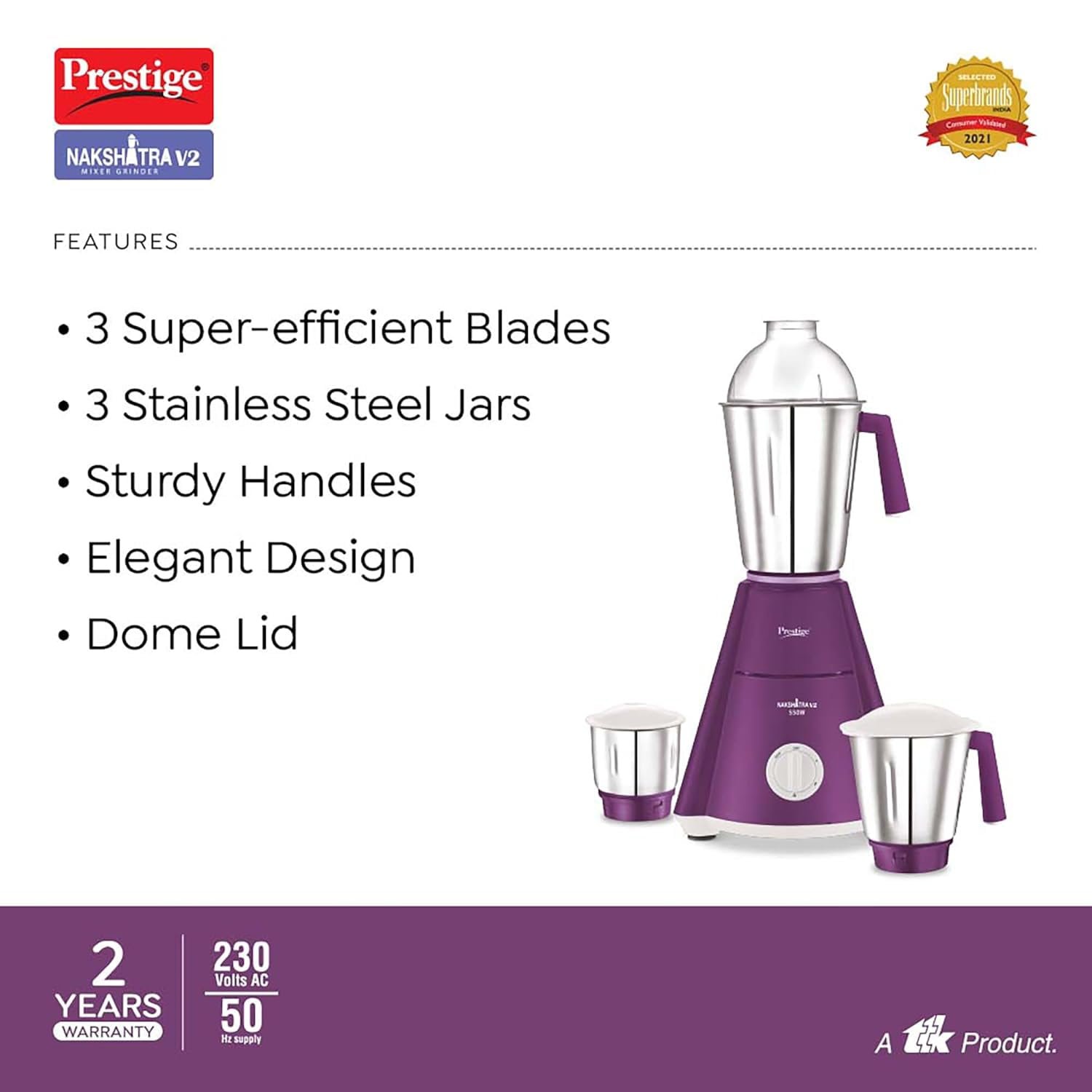prestige mixer grinder