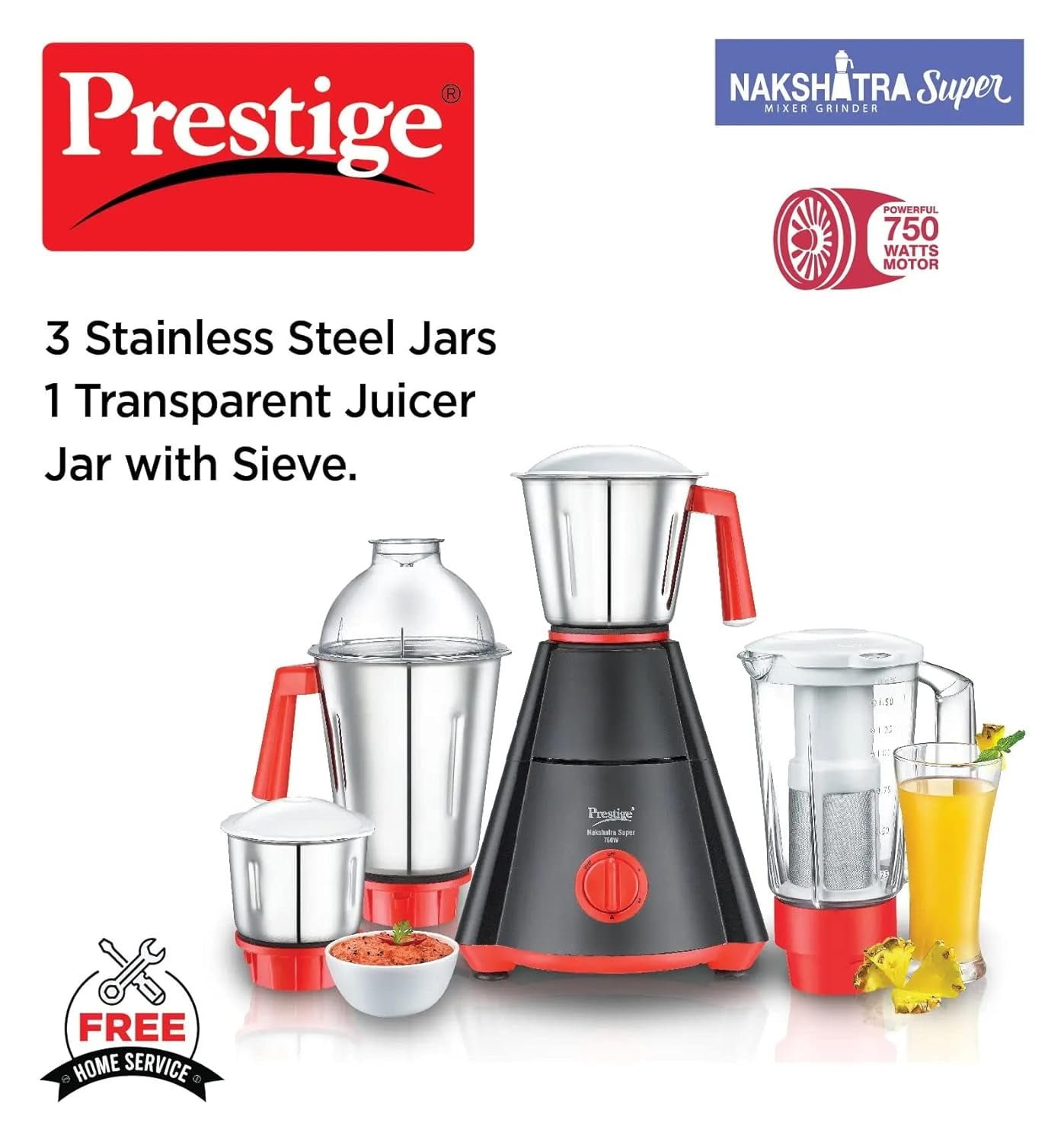 mixer grinder prestige
